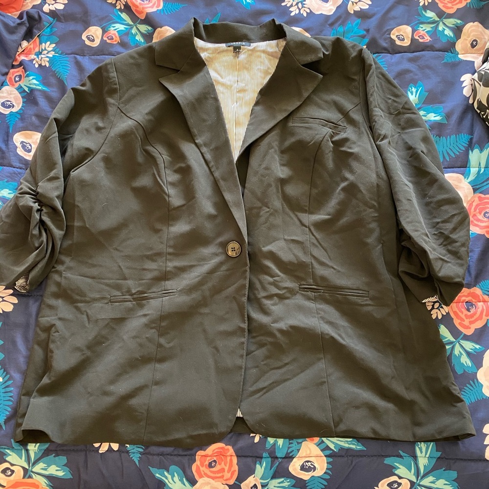 Black torrid blazer